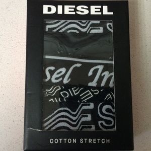 Men's 3 Pack Diesel Trunks | Size S | Cotton | Damian Boxer Shorts | New in Box